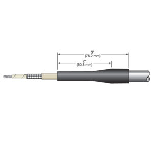 Type MR: Strain Relief and Lead Wire - Moisture Resistant