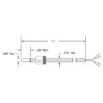 Adjustable Bayonet Style Thermocouples