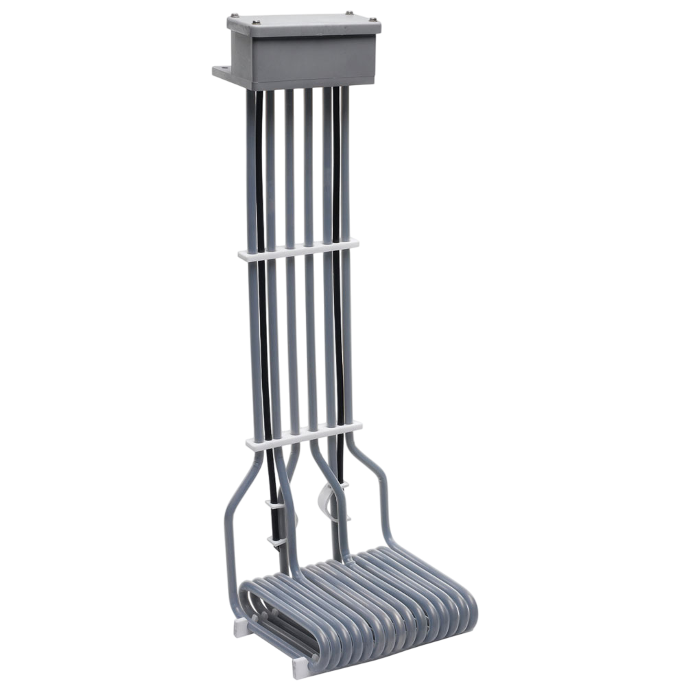 Fluoropolymer (PTFE) Three-Element L-Shaped Heater (TMT05)