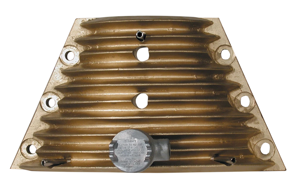 Cast-In Thermal Component